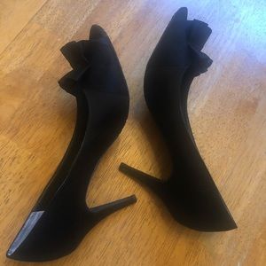 Apt 9 peep toe high heel shoes good condition 8.5